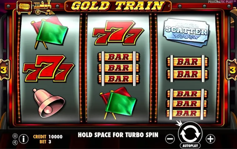 Symbols in Gold Train